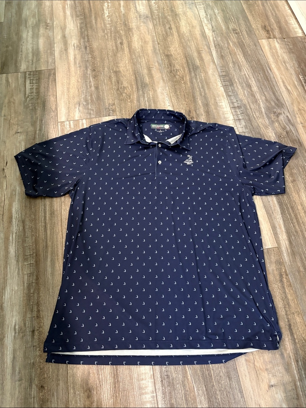 Pinehurst Golf Polo Performance Polo Shirt Tartan Collection Exclusive AOP XL